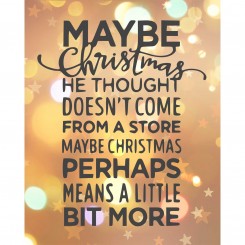 Maybe Christmas (jpeg file only) 8x10